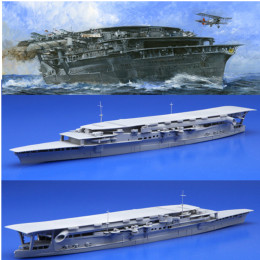 [PTM]特-86 1/700 日本海軍航空母艦 加賀 三段式飛行甲板仕様 プラモデル フジミ