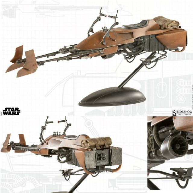 [FIG] ミリタリーズ・オブ・スター・ウォーズ スピーダー・バイク フィギュア サイドショウ
