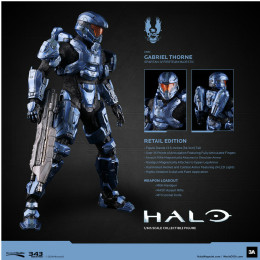 [FIG]HALO UNSC スパルタン・ガブリエル・ソーン フィギュア ThreeA(スリーエー)