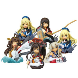 [FIG]カプセルQフロイライン 艦隊これくしょん-艦これ- 艦娘中破胸像名鑑(BOX) 海洋堂