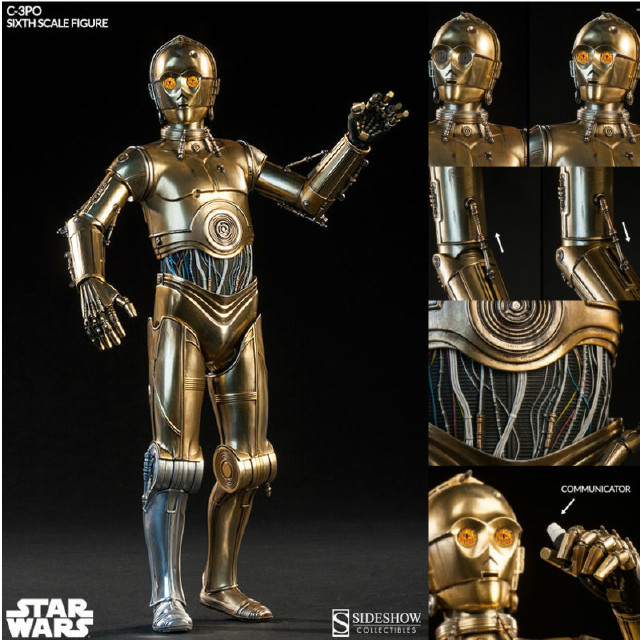 [FIG] Heroes of the Rebellion(ヒーロー・オブ・レベリオン) C-3PO スター・ウォーズ フィギュア サイドショウ
