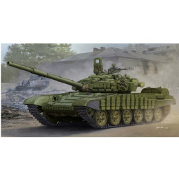 [PTM]05599 1/35 ソビエト軍 T-72B/B1主力戦車 コンタークト1 プラモデル トランペッター