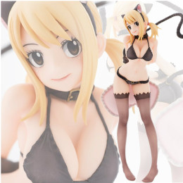 [買取]ルーシィ・ハートフィリア 黒猫Gravure_Style 完全受注生産 フェアリーテイル フィギュア オルカトイズ