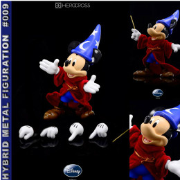 [買取]ハイブリッド・メタル・フィギュレーション009 ファンタジア・ミッキー(シンプル版) ディズニー ヒーロークロス
