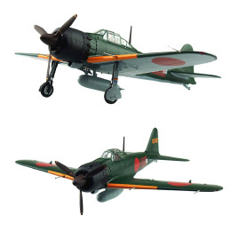 [PTM]ダイキャストモデル No.01 1/48 三菱A6M5 零式艦上戦闘機 五二型 第253海軍航空隊 完成品 スカイネット(アオシマ)
