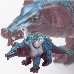 [FIG]怪獣郷ソフビシリーズ 合性怪獣レオゴン ソフビ やまなや