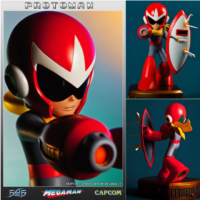 [FIG] ロックマン3 Dr.ワイリーの最期！？/ ブルース 13インチ スタチュー ファースト4フィギュア