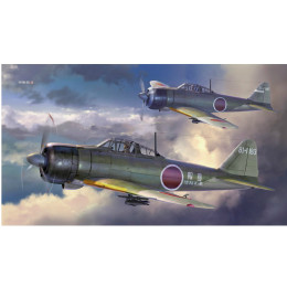 [PTM]07411 1/48 三菱A6M2b零式艦上戦闘機21型「第381航空隊」w/空対空爆弾 プラモデル ハセガワ