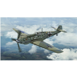 [PTM]07413 1/48 メッサーシュミットBf109E-4 JG77 ブリッツ プラモデル ハセガワ