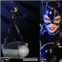 [FIG]マケット キャットウーマン バットマン リターンズ 完成品 フィギュア スタチュー ツイーターヘッド/ホットトイズ