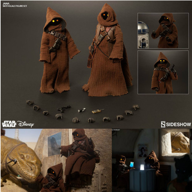 [FIG] クリーチャーズ・オブ・ギャラクシー ジャワ(2体セット) スター・ウォーズ フィギュア サイドショウ