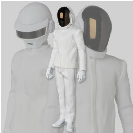 [FIG]リアルアクションヒーローズ No.734 RAH DAFT PUNK(WHITE SUITS Ver.) GUY-MANUEL de HOMEM-CHRISTO メディコム・トイ