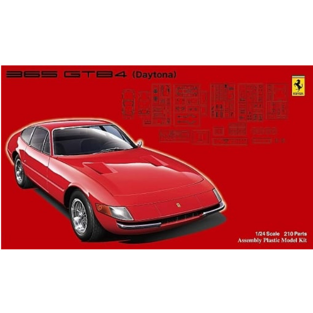 [PTM]RS-107 1/24 フェラーリ 365GTB4 デイトナ プラモデル フジミ