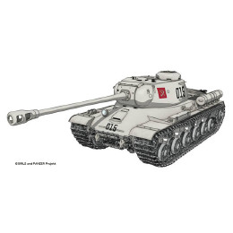 [PTM]初回限定特典付属 GP-19 1/35 ガールズ&パンツァー IS-2 プラウダ高校 プラモデル プラッツ