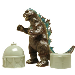 [FIG]世紀の大怪獣 ゴジラ1962 コンビナートセット ソフビ マルサン