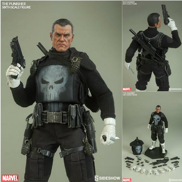 [FIG] シックス・スケール002 パニッシャー マーベル・コミック 1/6 完成品 可動フィギュア サイドショウ