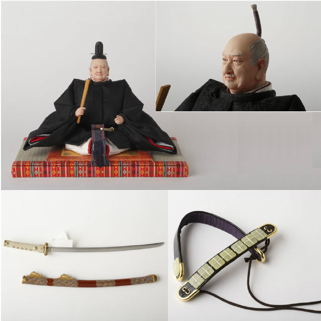 [FIG] 駿府人形 徳川家康公 坐像 1/6完成品 フィギュア プラッツ