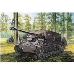 [PTM]DR6357 1/35 WW.II ドイツ軍 IV号a型 10.5cm対戦車自走砲 ディッカーマックス プラモデル ドラゴン