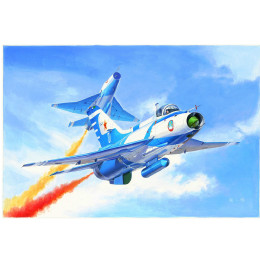 [PTM]02862 1/48 J-7GB 八一表演飛行隊 プラモデル トランペッター