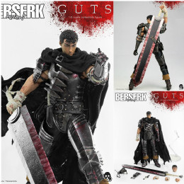 [FIG]Guts (Black Swordsman) ガッツ(黒い剣士) ベルセルク 1/6完成品 フィギュア threezero(スリーゼロ)