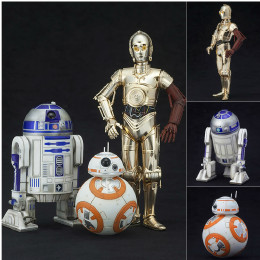 [FIG]ARTFX+ R2-D2&C-3PO with BB-8 スター・ウォーズ/フォースの覚醒 1/10簡易組立キット フィギュア コトブキヤ