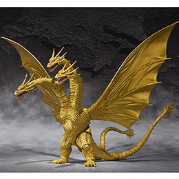 魂ウェブ商店限定 S.H.MonsterArts(モンスターアーツ) キングギドラ(2019) Special Color Ver. ゴジラ キング・オブ・モンスターズ 完成品 可動フィギュア バンダイスピリッツ