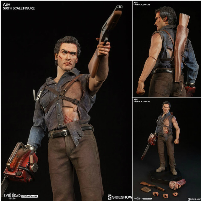 [FIG] サイドショウ・シックス・スケール アッシュ 死霊のはらわたＩＩ 1/6完成品 フィギュア サイドショウ