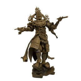 [FIG]リボルテックタケヤ No.002EX 広目天(こうもくてん) 木調版 完成品 可動フィギュア 海洋堂