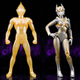 [FIG]魂ウェブ商店限定 ULTRA-ACT グリッターティガ&カミーラセット ウルトラマンティガ THE FINAL ODYSSEY バンダイ