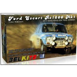 [PTM]ベルキット No.6 1/24 フォード エスコート RS1600 Mk1 ティモ・マネキン プラモデル スカイネット/アオシマ