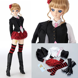 [FIG]限定 Dollfie Dream(ドルフィードリーム) ベアトリーチェの制服セット ドール用衣装 ボークス