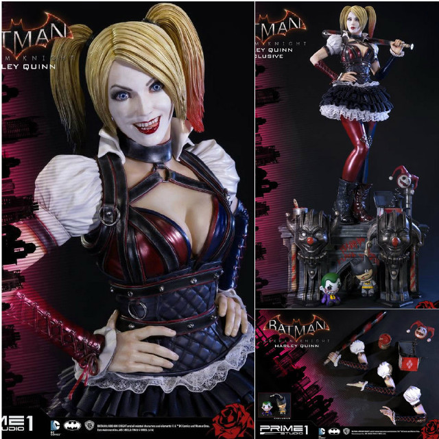 [FIG] ミュージアムマスターライン/バットマン アーカム・ナイトEX版 ハーレイ・クイン 1/3 ポリストーン フィギュア プライム1スタジオ