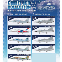 [PTM](BOX)(食玩)1/144 ユーロジェットコレクション2 半完成キット エフトイズ
