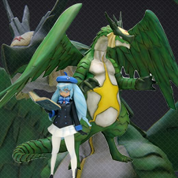 [FIG]ケロロドラゴン&シオン オリジナルVer. 〜プレミアム限定チケット〜 超劇場版ケロロ軍曹 撃侵ドラゴンウォリアーズであります! NON完成品フィギュア WAVE(ウェーブ)