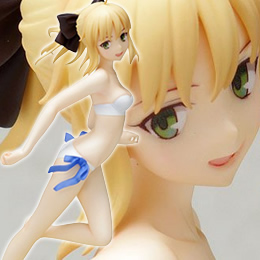 [FIG]BEACH QUEENS(ビーチクイーンズ) セイバー・リリィ(Saber Lily) Fate/stay night 1/10完成品フィギュア WAVE(ウェーブ)