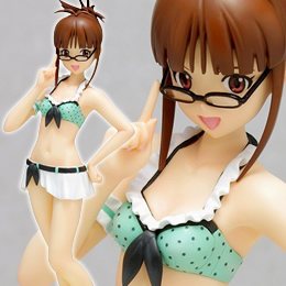 [FIG]BEACH QUEENS(ビーチクイーンズ) 秋月 律子(あきづきりつこ) アイドルマスター(THE IDOLM@STER) 1/10完成品フィギュア WAVE(ウェーブ)