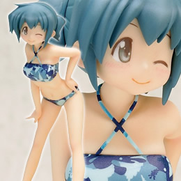 [FIG]BEACH QUEENS(ビーチクイーンズ) 乃莉(のり) ひだまりスケッチ×ハニカム 1/10完成品フィギュア WAVE(ウェーブ)