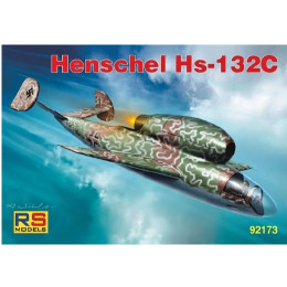 [PTM]92173 1/72 ヘンシェル HS-132C w/HeS 011 プラモデル RSモデル