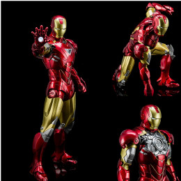 [FIG]ダイキャスト フィギュア シリーズ アベンジャーズ アイアンマン Mark6 1/9完成品 フィギュア(DFS021) キングアーツ