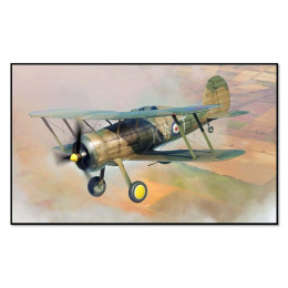 [PTM]64804 1/48 イギリス空軍 グロスター グラディエーター Mk.II プラモデル メリットインターナショナル