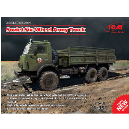 [PTM]35001 1/35 ソビエト 6輪アーミートラック プラモデル ICM