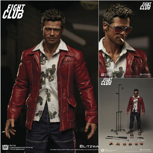 [FIG] コレクティブルフィギュア ブラッド・ピット as タイラー・ダーデン レッドジャケット Ver. ファイト・クラブ 1/6完成品 ドール(BW-FC00324) ブリッツウェイ