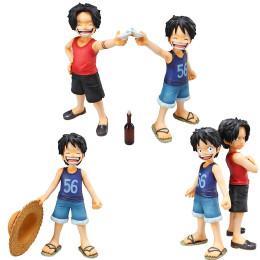 [FIG]Portrait.Of.Pirates P.O.P CB-EX ルフィ&エース〜兄弟の絆〜 ONE PIECE(ワンピース) 完成品 フィギュア メガハウス