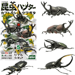 [FIG](BOX)(食玩)昆虫ハンター カブトムシ×クワガタ(FT60265)(10個) エフトイズ