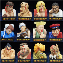 [FIG](BOX)STREET FIGHTER II(ストリートファイター2) トレーディングフィギュア 負け顔コレクションVol.1 フィギュア(12個) エンブレイスジャパン