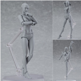 [FIG]figma(フィグマ) 03♀ archetype next:she(アーキタイプネクスト シー) gray color ver. 完成品 可動フィギュア マックスファクトリー