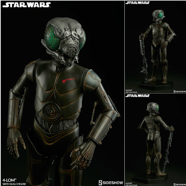[FIG] スカム&ヴィラニー・オブ・スター・ウォーズ 4-LOM STAR WARS(スター・ウォーズ) エピソード5/帝国の逆襲 1/6スケールフィギュア サイドショウ
