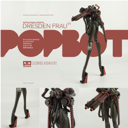 [FIG]Dresden Frau Licorice Assaulta(ドレスデンフラウ・リコリスアサルタ) THE WORLD OF POPBOT 1/6 完成品 フィギュア threeA(スリーエー)