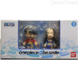 [FIG](食玩)セブンイレブン限定 one piece@be.smile(ワンピース アットビースマイル) ルフィ&ハンコックセット フィギュア バンダイ