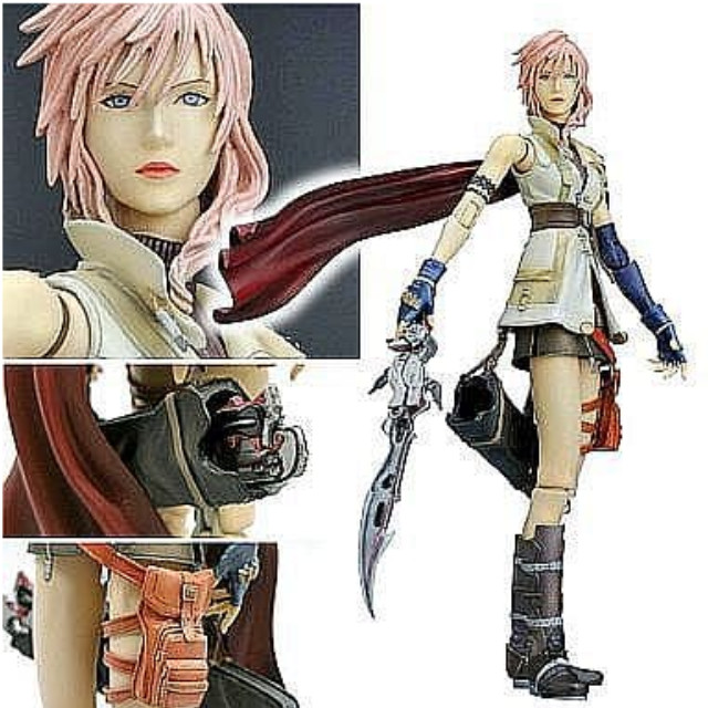 [FIG]PLAY ARTS 改-KAI-(プレイアーツ改) ライトニング FINAL FANTASY XIII(ファイナルファンタジー13) 完成品フィギュア スクウェア・エニックス